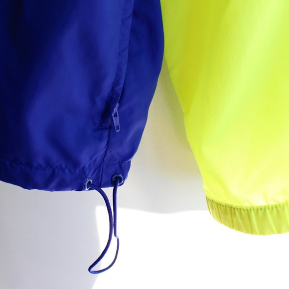 Vintage 80's Nike Yellow Color Block Windbreaker - Picture 8 of 10